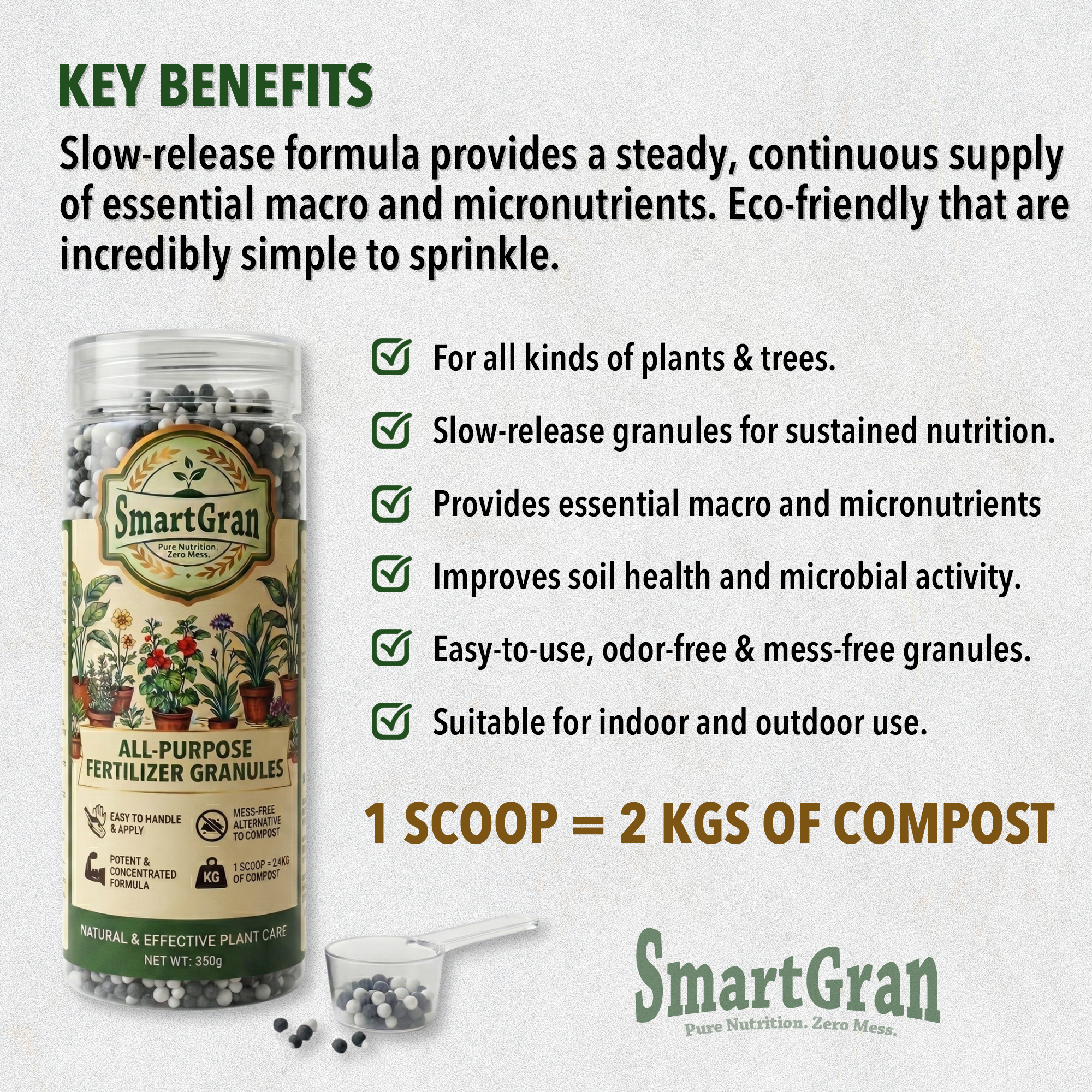SmartGran - All Purpose Fertilizer Granules